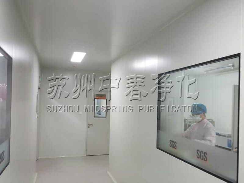 某國際第三方檢測-SGS十萬級無菌室工程