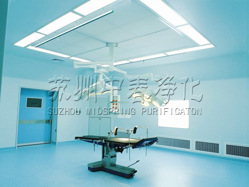 手術室凈化工程中的風管使用情況